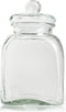 Glazen voorraadpot 'Giel' h20,5 d16 cm - Transparant/Helder/Doorzichtig glas - Decoratie