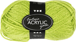 Groen acryl garen 80 meter