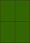Groene A4 etiketten 105 x 148 mm (100 vel)