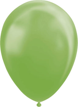 Groene ballonnen metallic | 10 stuks