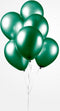 Groene ballonnen metallic | 10 stuks