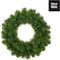 Groene kerstkransen/deurkransen 45 cm - Kerstversiering/kerstdecoratie kransen/voordeur kransen
