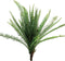 Groene varen plant - Plant voor balkon- Kamerplant - Kunstplant