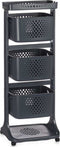 Groentetrolley Antraciet Polypropyleen (33 x 112 x 44 cm)