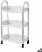 Groentetrolley Confortime Aluminium Plastic 45 x 25 x 77 cm (3 Stuks)