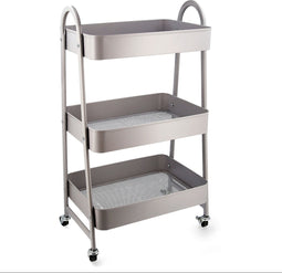 Groentetrolley Quid Casio Grijs Metaal 45 x 30,6 x 77,5 cm