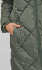 Vila Viadaya - Jas - Halflang met rits en hoge kraag - Laurel Wreath Dames Maat 34