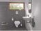 GROHE Bau Hangend Toilet - Exclusief toiletbril - Keramiek - Wit