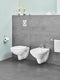 GROHE Bau Hangend Toilet - Exclusief toiletbril - Keramiek - Wit