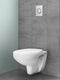 GROHE Bau Hangend Toilet - Exclusief toiletbril - Keramiek - Wit
