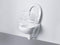 GROHE Bau WC bril - Met deksel - Soft close - Incl. bevestigingsset - Duroplast - Wit
