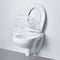 GROHE Bau WC bril - Met deksel - Soft close - Incl. bevestigingsset - Duroplast - Wit