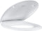 GROHE Bau WC bril - Met deksel - Soft close - Incl. bevestigingsset - Duroplast - Wit