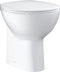 GROHE Bau WC bril - Met deksel - Soft close - Incl. bevestigingsset - Duroplast - Wit