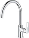 GROHE BauLoop Keukenkraan - Hoge uitloop - 360° draaibereik - Chroom