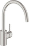 GROHE Concetto keukenkraan - Met uittrekbare handdouche - 2 straalsoorten - RVS (supersteel)