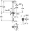 GROHE - Eengreeps wastafelmengkraan voor op het aanrecht - Maat XL