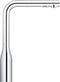 GROHE Essence Keukenkraan - Hoge uitloop - 360° draaibereik - Met uittrekbare handdouche en 2 straalsoorten - Chroom