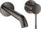 GROHE Essence New Wandgemonteerde Inbouw Wastafelkraan - afbouwdeel - exclusief inbouwdeel - hard graphite (antraciet) - 19408A01