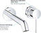 GROHE Essence New Wandgemonteerde Inbouw Wastafelkraan - afbouwdeel - exclusief inbouwdeel - chroom - Waterbesparend