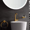 GROHE Essence New Wastafelkraan - Hoge draaibare uitloop - Met trekwaste - Cool sunrise geborsteld (mat goud) - Waterbesparend