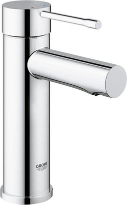 GROHE Essence New Wastafelkraan - lage uitloop - zonder waste - chroom - Waterbesparend