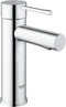 GROHE Essence New Wastafelkraan - lage uitloop - zonder waste - chroom - Waterbesparend