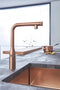 GROHE Essence Smartcontrol Keukenkraan - uittrekbare sproeikop - 360 graden draaibaar - geborsteld warm sunset (mat brons) - 31615DL0