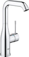 GROHE Essence Wastafelkraan - Waterbesparend - Hoge uitloop - 360° draaibereik - Zonder waste - Chroom