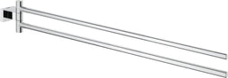 GROHE Essentials Cube 2 lids handdoekhouder draaibaar 44cm chroom