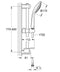 GROHE Euphoria Massage Doucheset 90cm - Glijstangset - Handdouche ø 11 cm - Doucheslang 175 cm