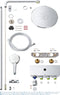 GROHE Euphoria SmartControl 310 Duo Regendouche - Ø 36 cm - Inclusief thermostaatkraan en planchet - Met CoolTouch technologie - Chroom