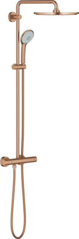 GROHE Euphoria XXL 310 Douchesysteem- regendouche - ø 31cm - met thermostaatkraan - sunset gold (mat brons) - 26075DL0