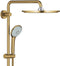 GROHE Euphoria XXL 310 Regendouche - ø 31 cm - Met thermostaatkraan - Cool sunrise geborsteld (mat goud) - 26075GN0