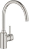 GROHE Eurosmart Cosmopolitan Keukenkraan - hoge draaibare C-uitloop - RVS (supersteel) - 32843DC2