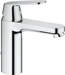 GROHE Eurosmart Cosmopolitan Wastafelkraan - medium uitloop - met trekwaste - chroom - Waterbesparend