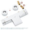 GROHE Grohtherm 2000 New Thermostatische Badkraan - 15cm - zonder tray - chroom