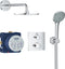 GROHE Grohtherm Perfect doucheset - inbouw regendouche - ø 21 cm - met Rainshower Cosmopolitan douchekop - Chroom