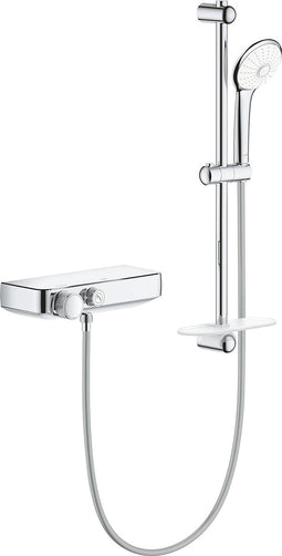 GROHE Grohtherm Smartcontrol douchekraan - Met doucheset - 15 cm hartafstand - Douchestang 60 cm