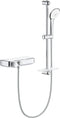 GROHE Grohtherm Smartcontrol douchekraan - Met doucheset - 15 cm hartafstand - Douchestang 60 cm