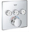 GROHE Grohtherm SmartControl Thermostatiche Douchekraan - Inbouw mengkraan - Met omstelling - Vierkant - Chroom