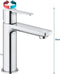 GROHE Lineare New Wastafelkraan S - Lage uitloop - Met trekwaste - Chroom