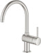 GROHE Minta Keukenkraan - draaibare hoge C-uitloop - 1 straalstand - RVS (supersteel) - 32917DC0