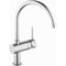 GROHE Minta Keukenkraan - draaibare hoge C-uitloop - 1 straalstand - RVS (supersteel) - 32917DC0
