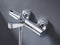 GROHE Precision Get Thermostatische Badkraan - 15cm - Waterbesparend - Inclusief koppelingen - Chroom