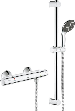 GROHE Precision Trend New Thermostatische Douchekraan - Met Vitalio doucheset - 15 cm hartafstand