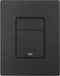 GROHE QuickFix Even Bedieningspaneel - EcoJoy - mat zwart - anti vingerafdruk - 38966KF0