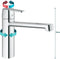 GROHE QuickFix Get Keukenkraan - medium uitloop - Chroom