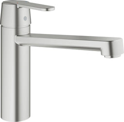 GROHE QuickFix Get Keukenkraan - Medium uitloop - RVS-look