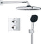 GROHE QuickFix Precision inbouw douchesysteem - Vierkant bedieningspaneel - Chroom